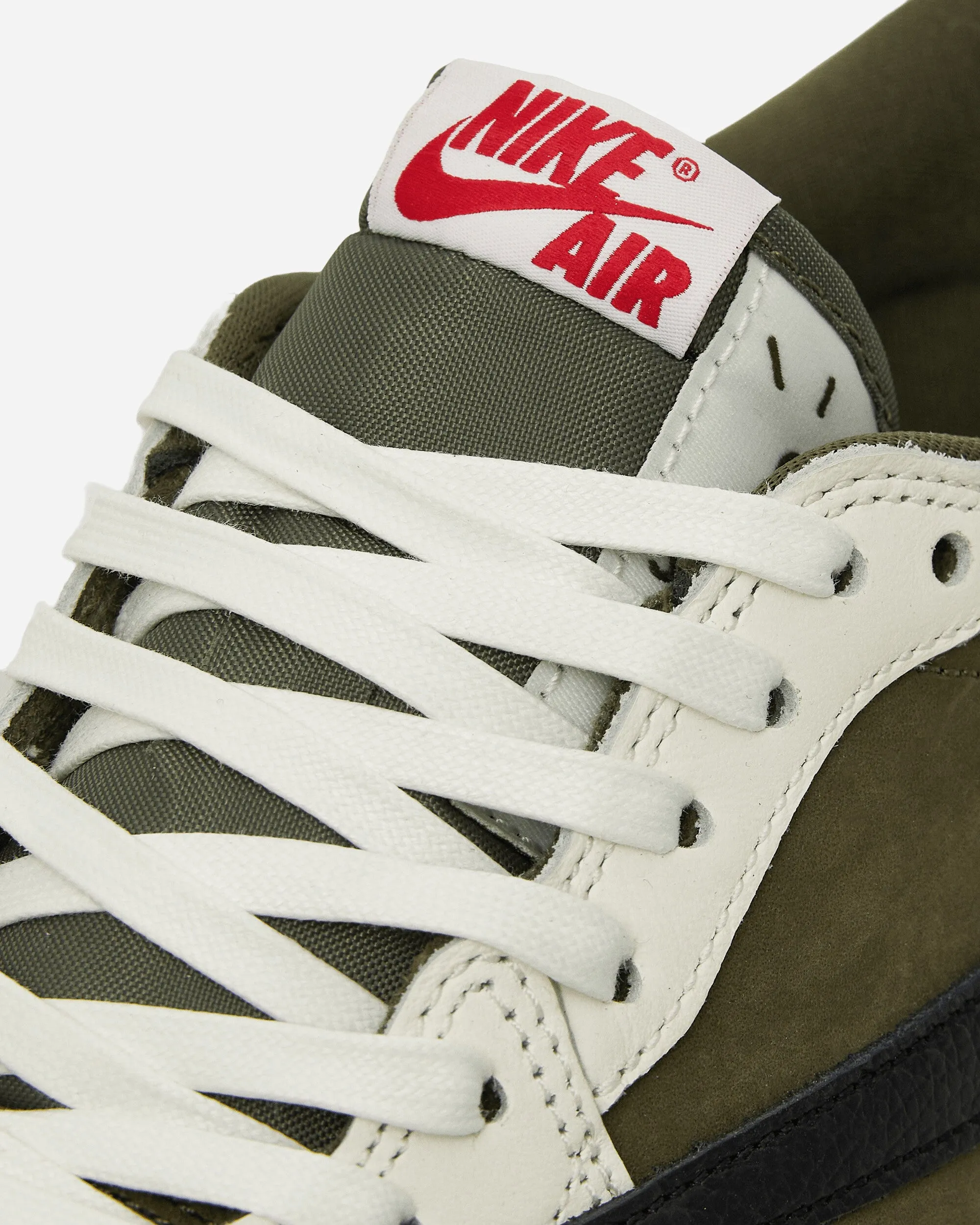 Travis Scott Air Jordan 1 Low Sneakers Medium Olive